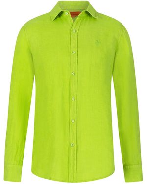 Maison Tangerine Kiwi Linen Shirt For - Green