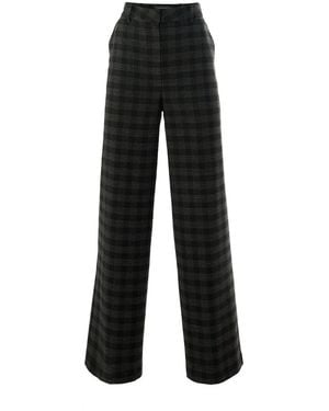 Exquise Regular Pocketed Livia Pants - Black