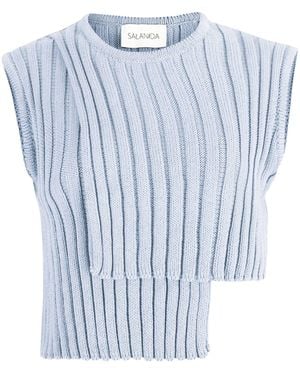 SALANIDA Nuovo Asymmetric Top Light - Blue