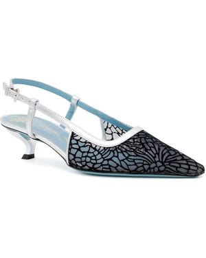 Valentina Rangoni Vortice Mesh Sling - Blue