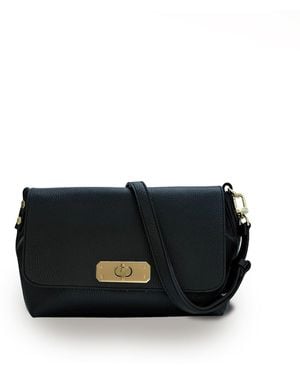 Apatchy London The Maisie Maxi Leather Bag - Black