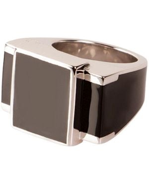 THE ROSE Bague One – Sculptural Ring - Black