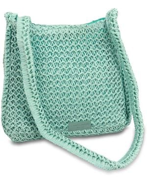 CAMPO MARZIO Roma 1933 Morgan Shoulder Bag Mint - Blue