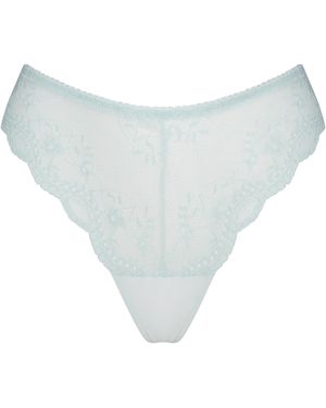 BonBon Lingerie Mariposa Thong - White