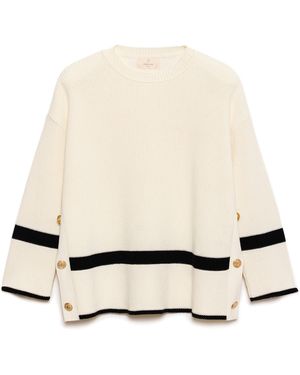 Peraluna Neutrals Matilda Knit Sweater - Natural