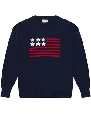 Ellsworth & Ivey Riley Crewneck Jumper - Blue