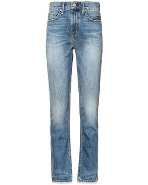 NOEND Eve Slim Straight Crop - Blue