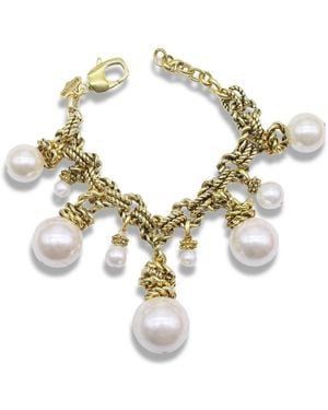 Bayemeyc Nacrea Pearl Bracelet - Metallic