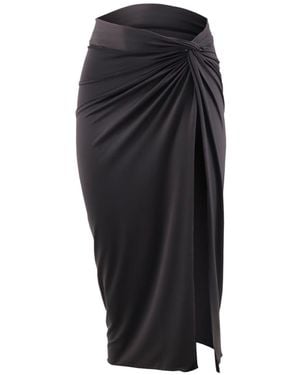 Morrato Bali Cassia Midi Skirt - Black