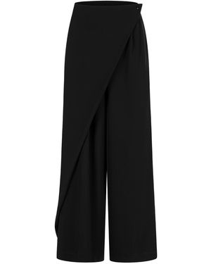 Clothes by Locker Room Wide-Leg Trousers - Black
