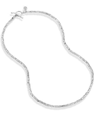 Dower & Hall Rice Nomad Necklace - Metallic