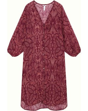 Camila Ctg Tulum Shirt Dress - Red
