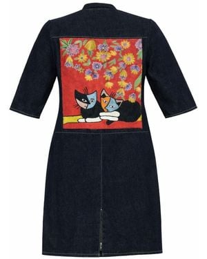 Zasta Studio Denim Wearable Article O Denim Dress - Blue