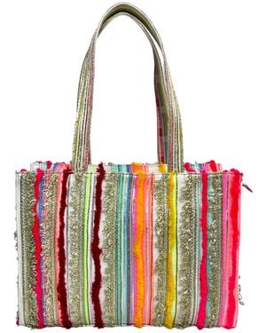 Simitri Raasta Tote Bag - Red