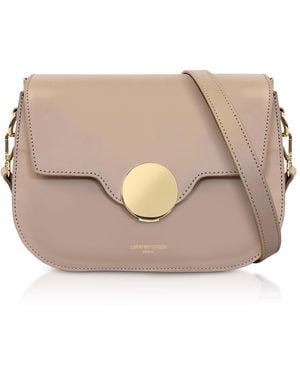 Le Parmentier Neutrals San Pedro Leather Shoulder Bag - Natural