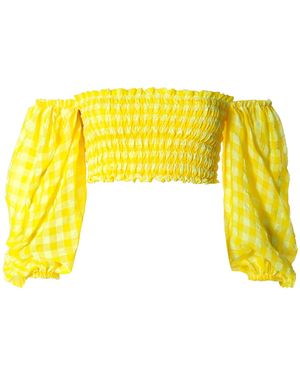 AGGI by HALEWSKI Ibbie Sun Kissed Yellow Top