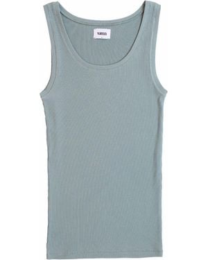 Vænn Rib Micro Tank Agave - Blue