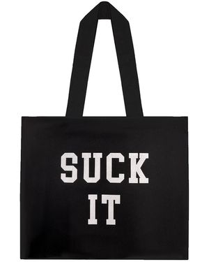 Other Suck It Tote Bag - Black