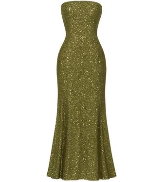Elsava Corset Dress - Green