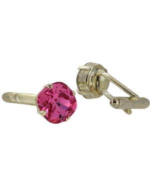 Vickisarge The Stud Cufflink - Metallic