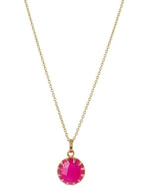 YAA YAA LONDON New Life Bubble Gum Vermeil Necklace - Metallic