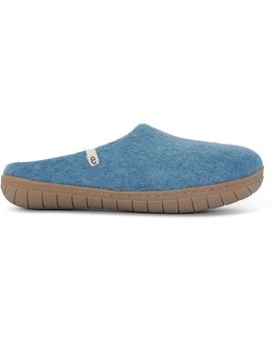 Egos Sea Rubber Sole Slipper - Blue