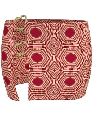 Blackbough Swim Dosia Side Slit Mini Skirt Vacances - Red