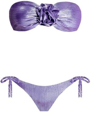 Nur Karaata Lou Lou's Bikini Set - Purple
