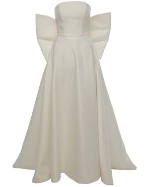 Baé Special Moments Eve Dress + Big Bow - Gray
