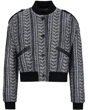 Mandragora Ira Wool Bomber Jacket - Black