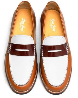 Freak Vault Penny Loafers - Orange