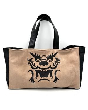 Lynn Tallerico Neutrals Mahjong Tote - Black