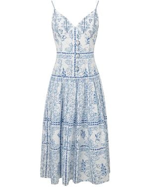 Pecanpepperpelican Bluebell Sleeveless Midi Dress