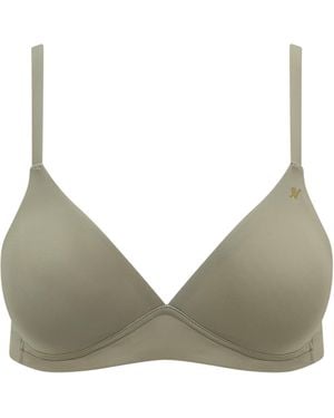 Nudea The Stretch Easy Does It Bralette - Gray