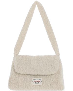 MARHEN.J Recycled Polyester Snap Closure Tote - Metallic