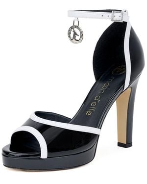 Moon D'elle The Nebbiolina Heels - Black