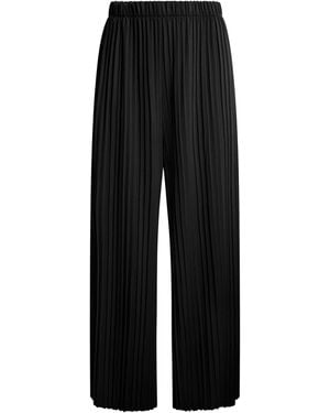 James Lakeland Pleated Pants - Black