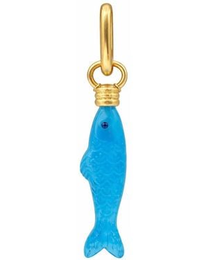 Michael Nash Jewelry Fish Charm - Blue