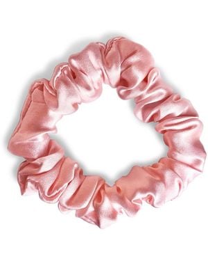 Rakhsh Rakhshi Blush Silk Scrunchie - Pink