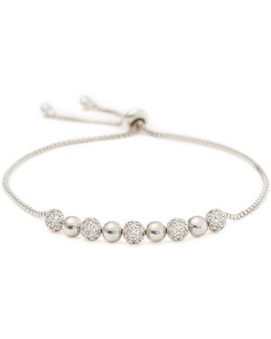 Shabella Nyc Full-Moon Adjustable Bracelet - Metallic