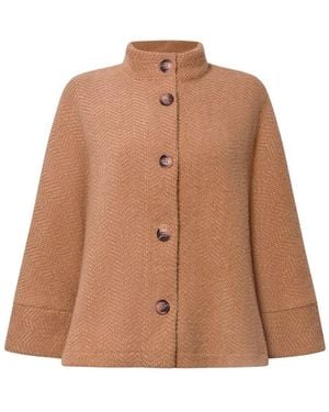 James Lakeland Batwing Camel Jacket - Natural