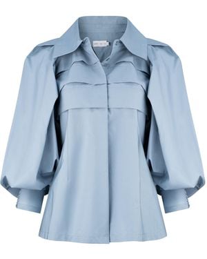 Dref Champagne Shirt - Blue