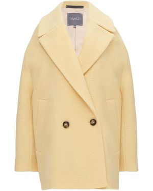 InAvati Oversized Wool Coat - Natural