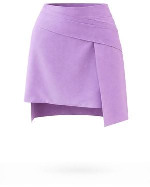 Lumina Eligma The Refined Curve Skirt - Purple