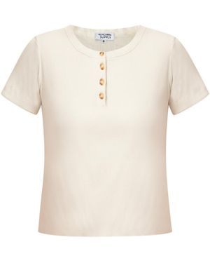 Known Supply Yumi Top - Natural