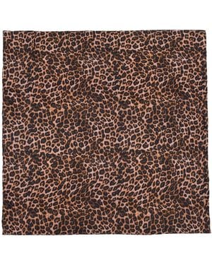 Bel Cashmere Silk Scarf-Saron - Brown