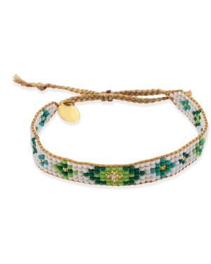 Milou Jewelry Amelie Beaded Bracelet - Metallic