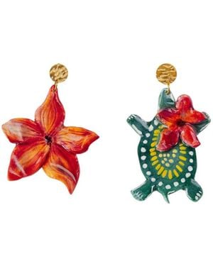 Sunset Magic Studio Flora & Tiki - Red