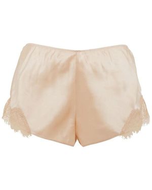 SAINTED SISTERS Neutrals Scarlett French Knicker Shell Shell - Natural