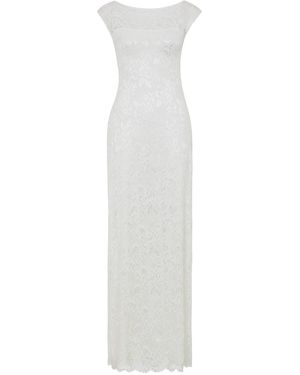 Alie Street London Amber Lace Wedding Dress - White